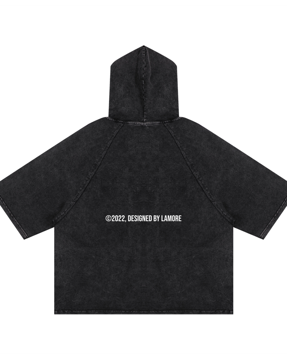 HOODIE SHIRT - BLACK