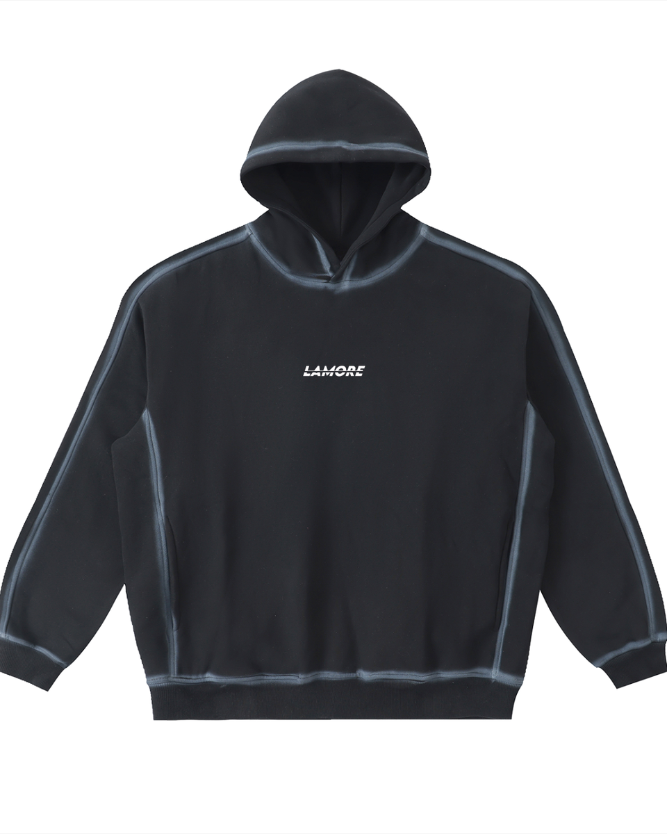 Sunfaded Hoodie - Black