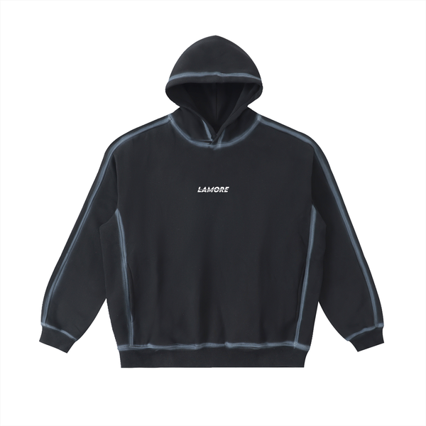 Sunfaded Hoodie - Black