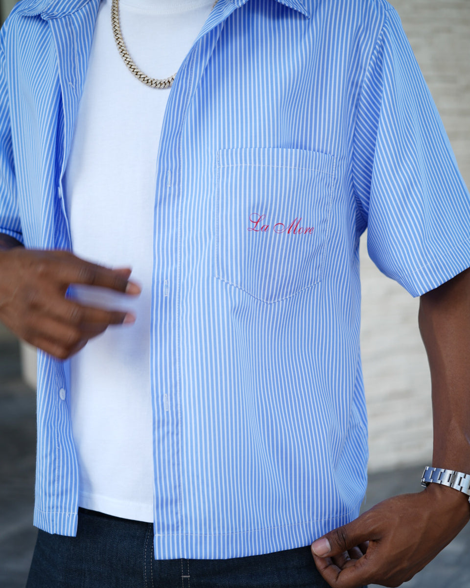 BOUNDLESS ART SHIRT - BLUE