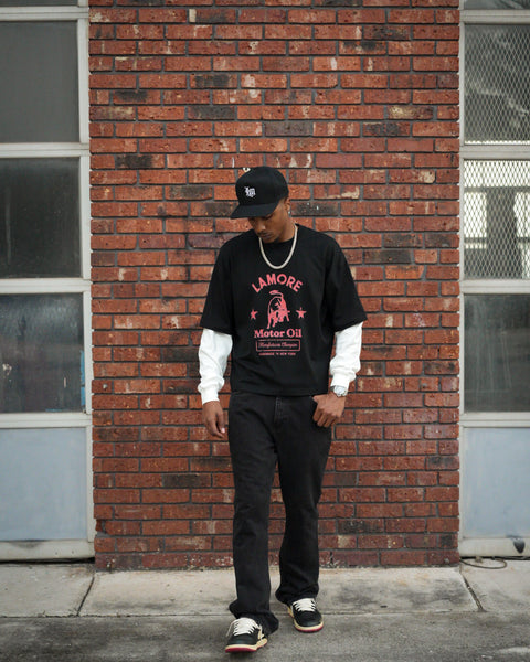 Lamore Motor Oil Shirt - Black