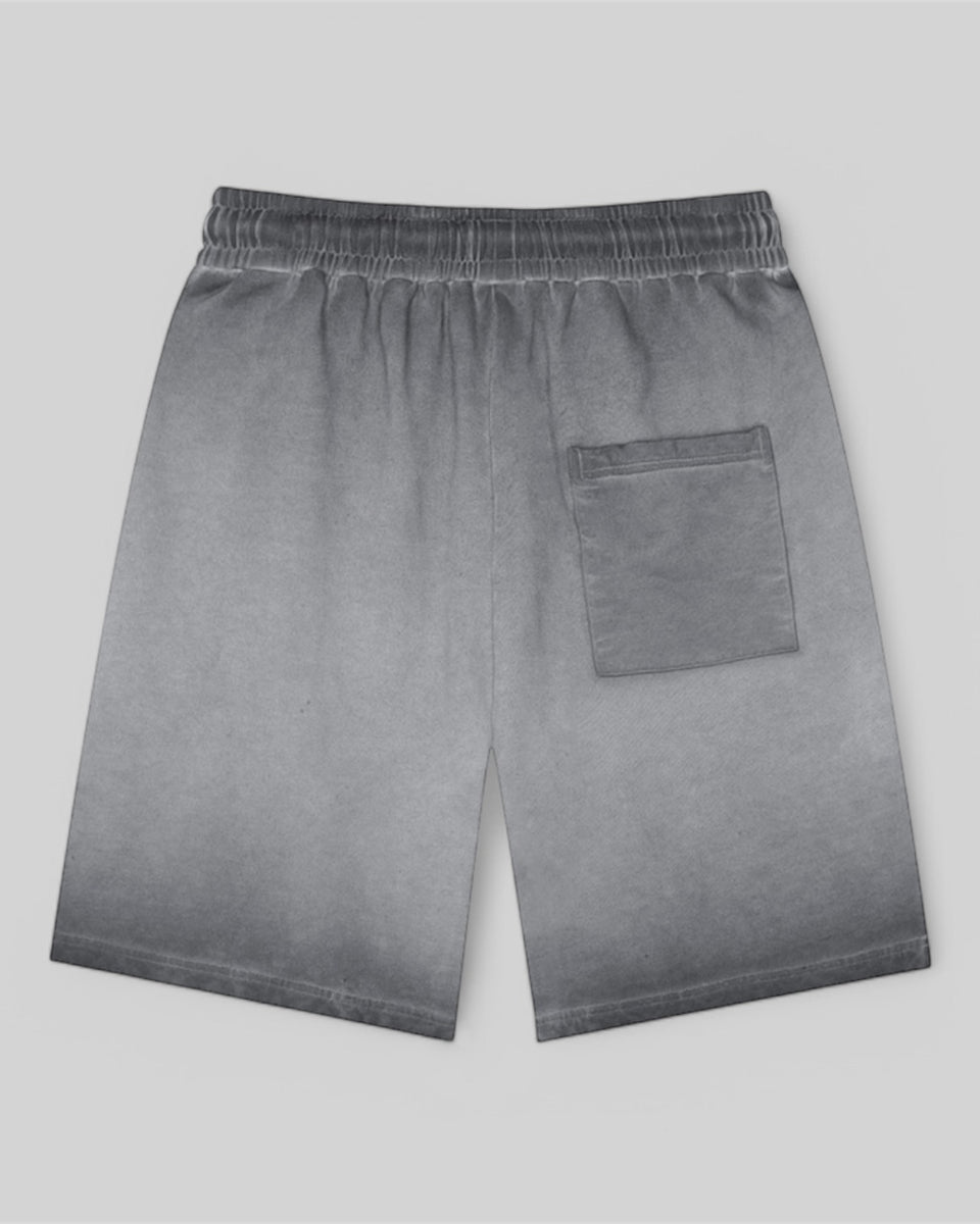 REVERSE DYED SWEATSHORTS