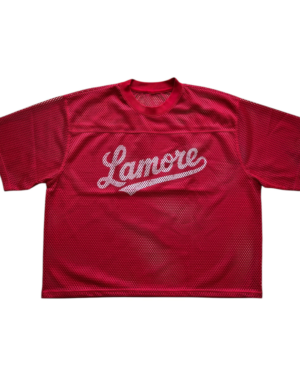 LAMORE MESH JERSEY - RED
