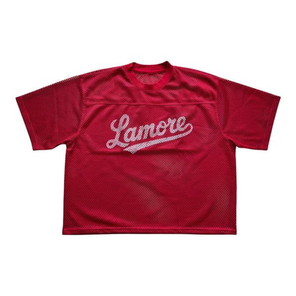 LAMORE MESH JERSEY - RED