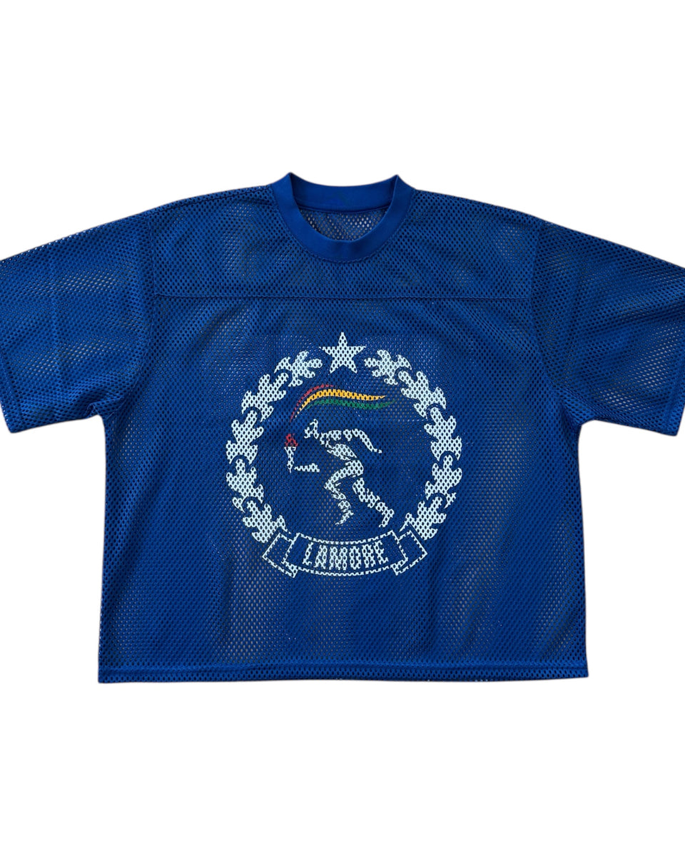 LAMORE MESH JERSEY - ROYAL