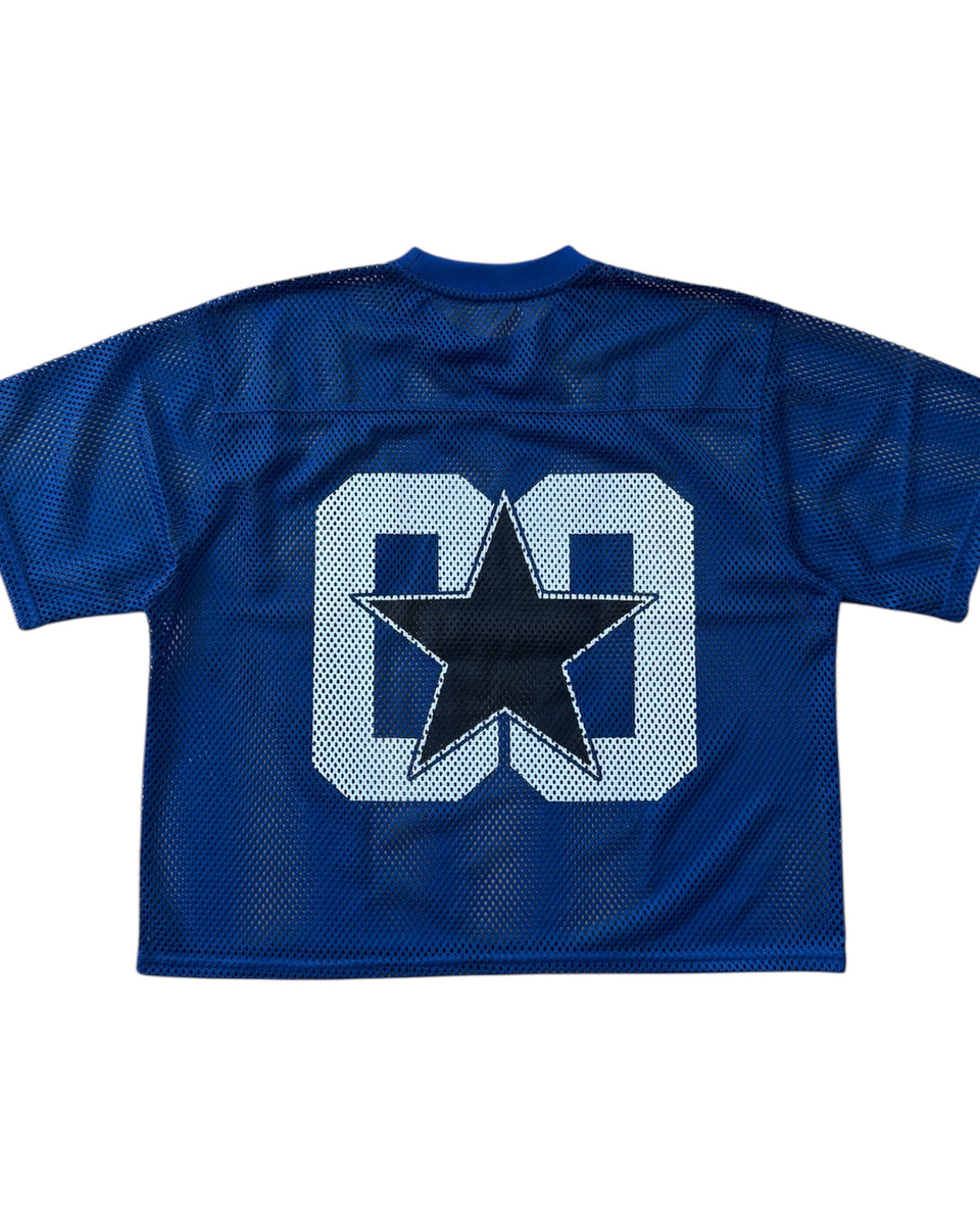 LAMORE MESH JERSEY - ROYAL