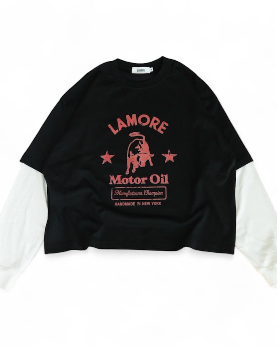 Lamore Motor Oil Shirt - Black