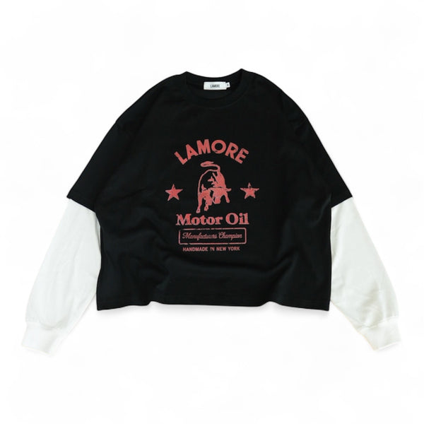 Lamore Motor Oil Shirt - Black