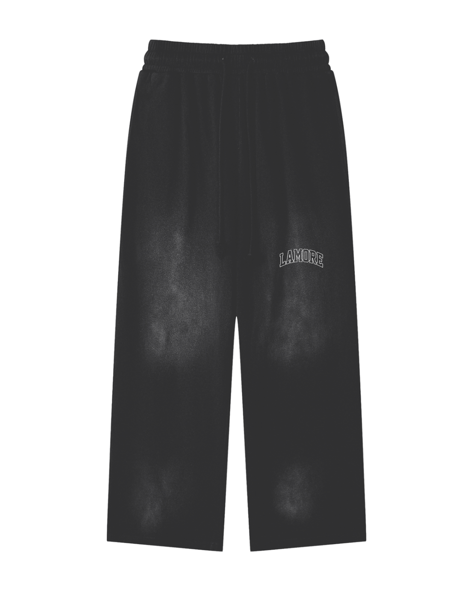 LOOSE FIT SWEATPANTS - BLACK