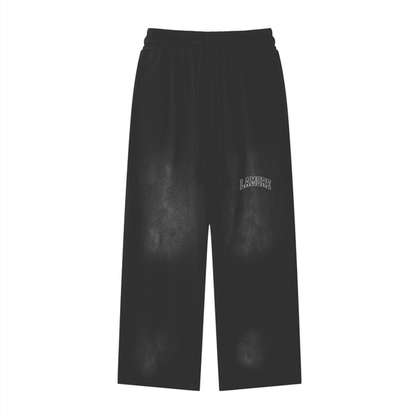 LOOSE FIT SWEATPANTS - BLACK