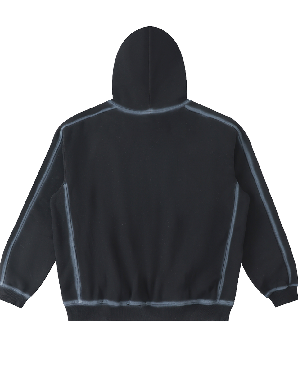 Sunfaded Hoodie - Black