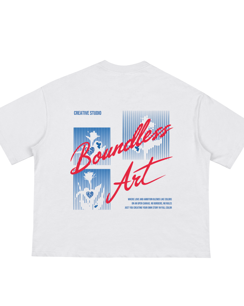 BOUNDLESS ART TEE - BOXY FIT