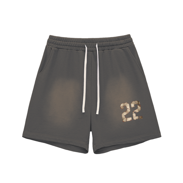 '22' SHORTS - DARK GRAY